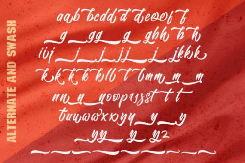 Blangkon Script Font 9