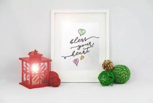 Blessed Script Font Free  3