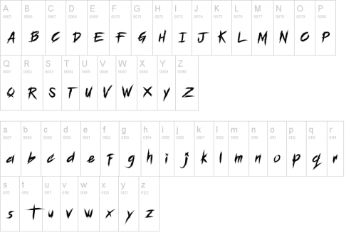 Blood Seeker Font 2