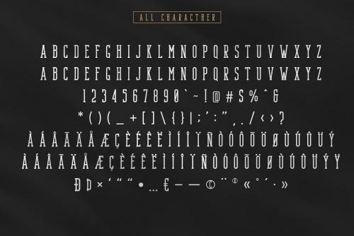 Bondie Slab Serif Font 11