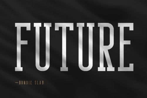 Bondie Slab Serif Font 5