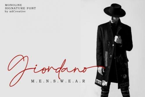 Bonitha Octavy Signature Font 1