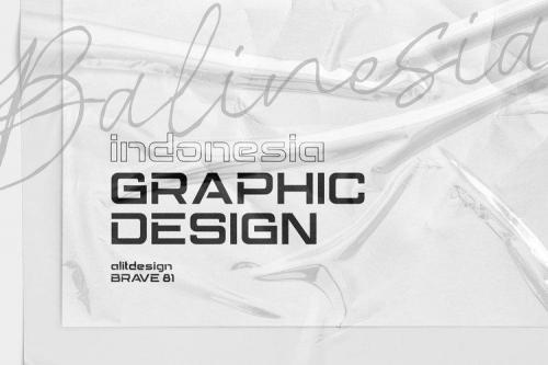 Brave Eighty One Display Typeface 2