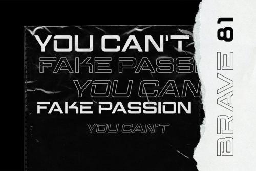 Brave Eighty One Display Typeface 4