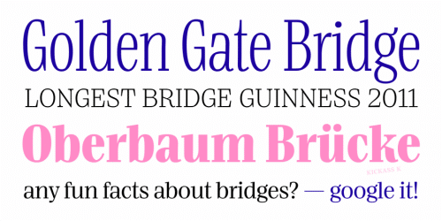 Bridge Head Font Family 2