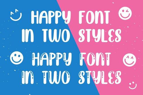 Brightly Crush Playful Typeface 4