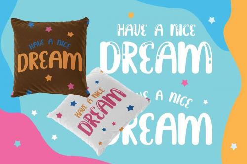 Brightly Crush Playful Typeface 9