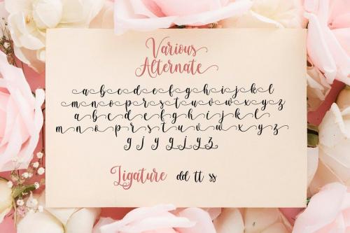Brightside Modern Calligraphy Font  12