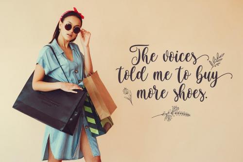 Brightside Modern Calligraphy Font  4