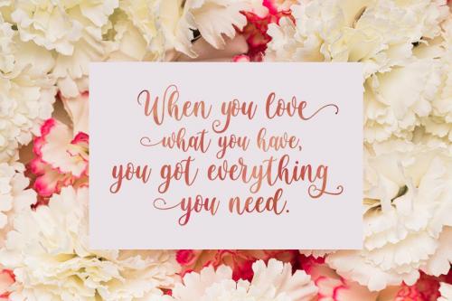 Brightside Modern Calligraphy Font  8