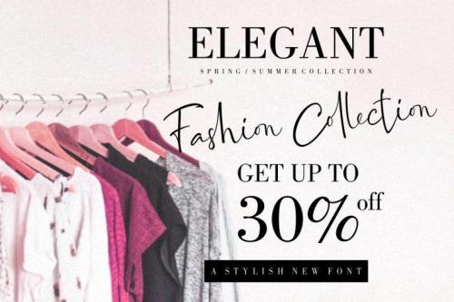 Brittanya Goldenite Handwritten Font 4