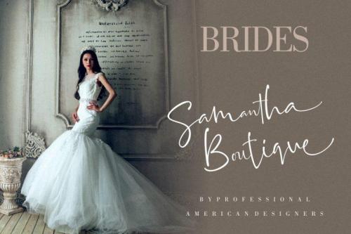 Brittanya Goldenite Handwritten Font 7