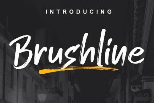 Brushline Font