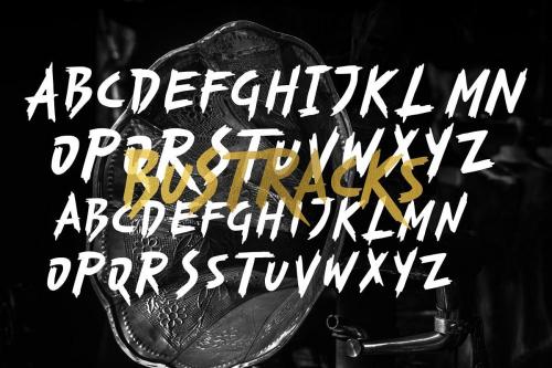 Bustracks Display Font 5