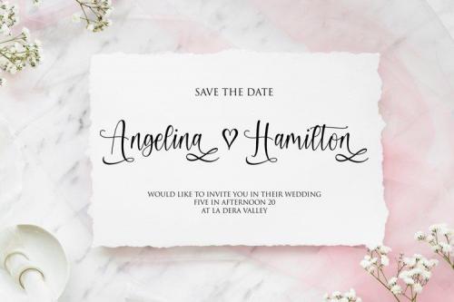 Calista Modern Calligraphy Font 1