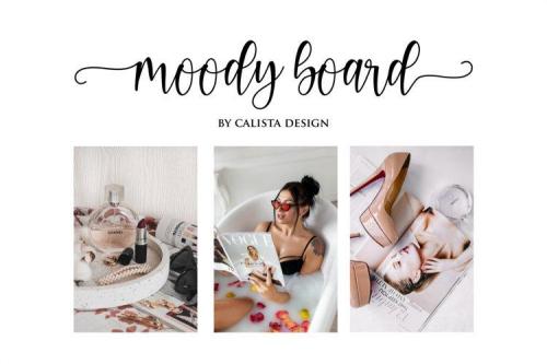 Calista Modern Calligraphy Font 6