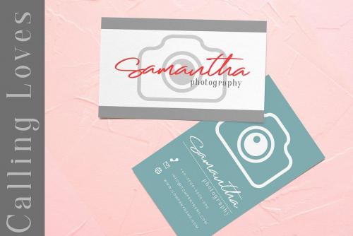Calling Loves Font Duo 11