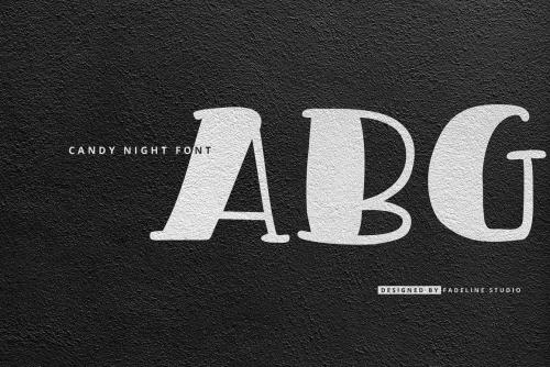 Candy Night Font 7