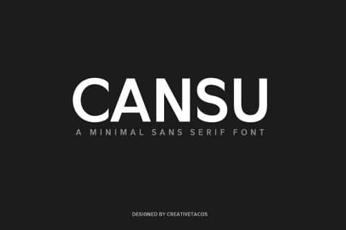 Cansu Sans Serif Font Family 1