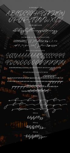 Caramello Handwritting Font 10