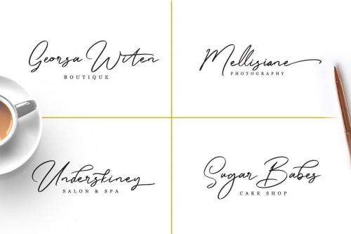 Caramello Handwritting Font 6