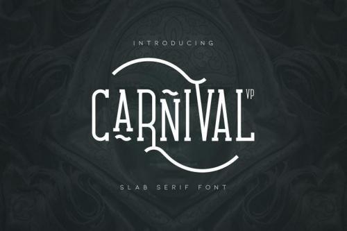 Carnival VP Slab Serif Font