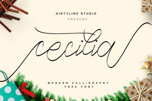 Cecilia Script Font Free