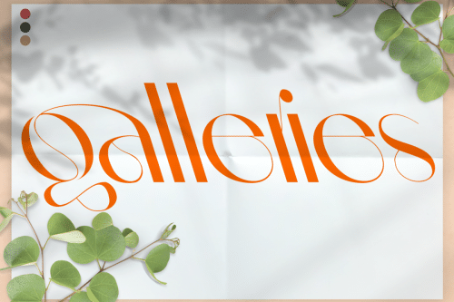 Celattin – Unique Ligature Font 2