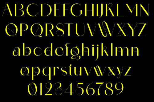 Celattin – Unique Ligature Font 6