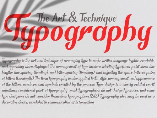 Chameron Typeface 2