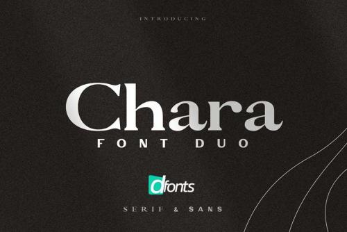 Chara Sans Serif  Serif Font Duo