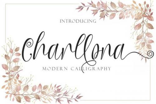 Charllona Calligraphy Font