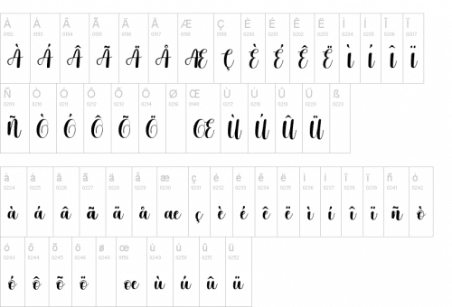 Cherishing Moments Font 4