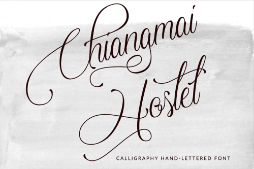 Chiangmai Hostel Font 1