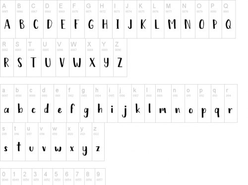 Chickadee-Font