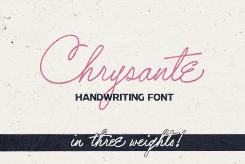 Chrysante Handwritten Signature Font