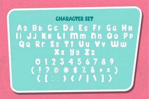 Chucky Buck Fun Display Font  7