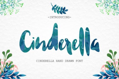Cinderella Hand Drawn Font 1