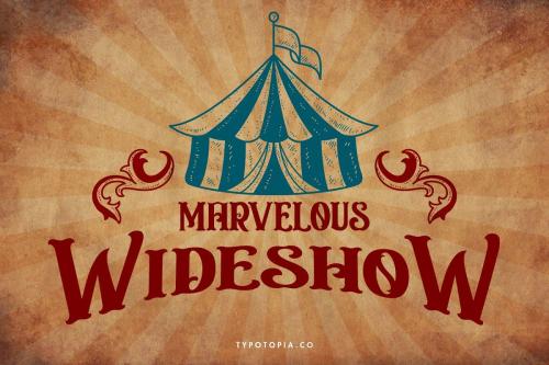 Circusia Vintage Display Font 3