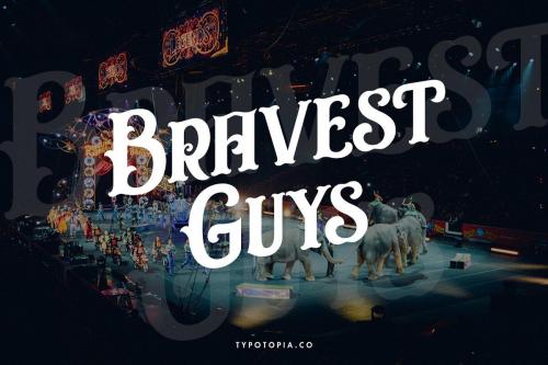 Circusia Vintage Display Font 4