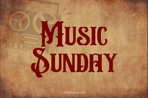 Circusia Vintage Display Font 6