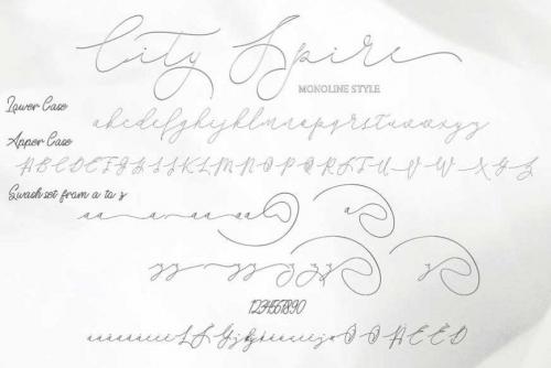 City Spire Font 2