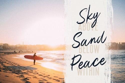 Coastline Brush Font 5