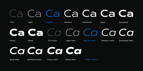Corbert Sans Serif Font  2