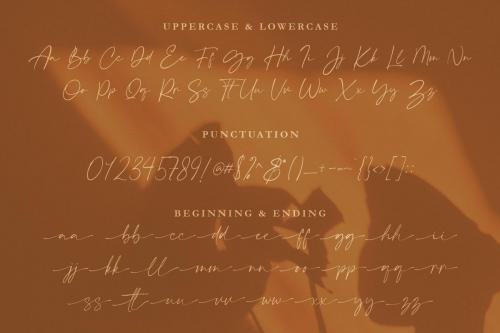 Crimson Foam Handwritten Script Font 2