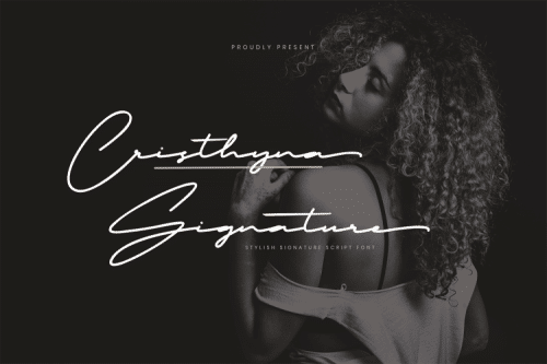 Cristhyna Signature Script Font