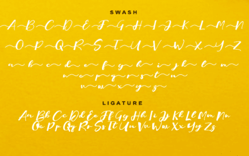 Crocodile Script Font 3