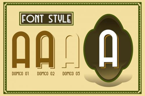 DOMCO Font Family 3