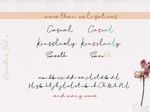 Daniels Signature Font 3