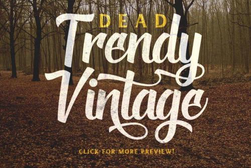 Deadhead Script Font  2